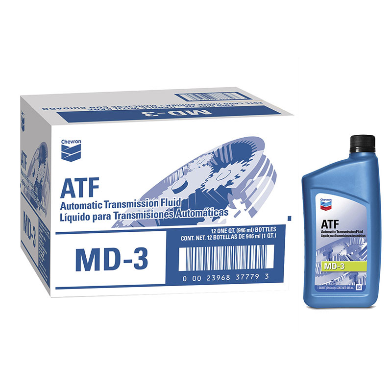 Líquido De Transmisión Automática CHEVRON MD-3 – Caja de 12 Unidades –  250ml – Lubrifiltro